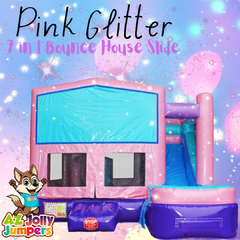 7 in 1 pink glitter modular wet or dry