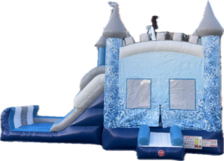 Polar Bear Bounce House Slide
