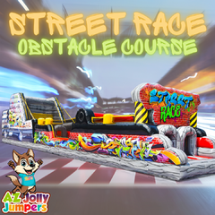 Street Race Obstacle Course 70ft