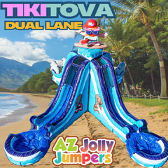 24ft Tiki Tova Xtreme Waterslide