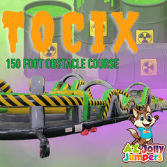 150ft Toxic Obstacle Course