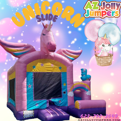 6 in 1 Unicorn Glitter Slide Combo (Wet/Dry)