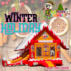 Winter Holiday House Slide Combo Christmas