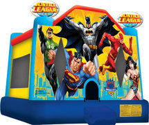 Justice League Bounce house Compact 11x11