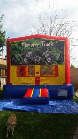 Monster Trucks Bounce house 13x13