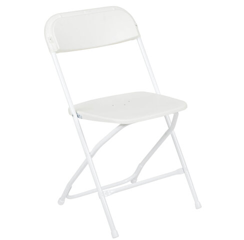 Folding Chair - WHITE 