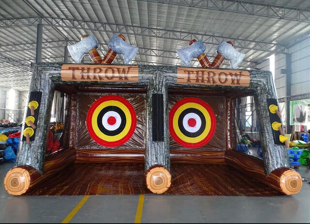 Inflatable Dual Axe Throwing 