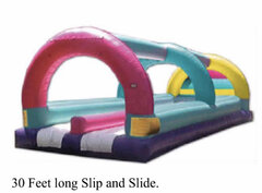 Dual lane slip and slide 