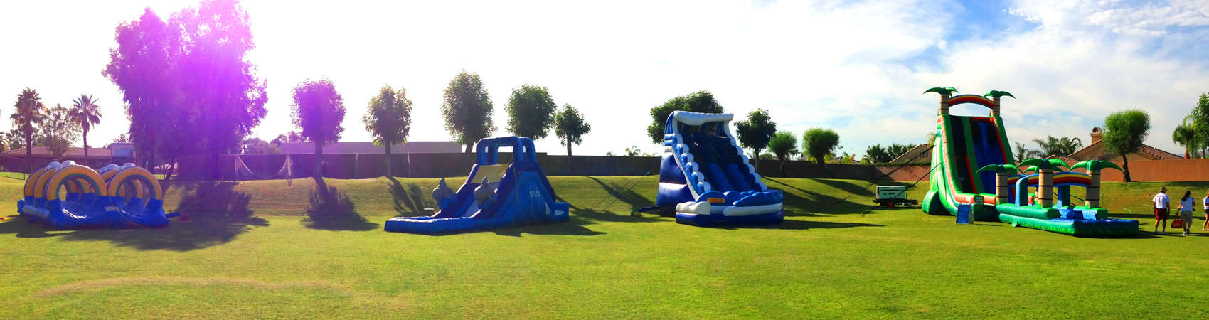 jolly jumper water slide