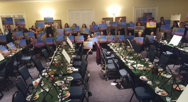 Paint N' Sip Mobile Event