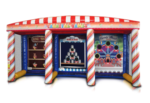 3-in-1 Carnival Game Booth