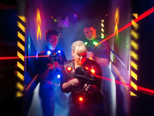 EPIC Laser Tag Package with Inflatable Arena
