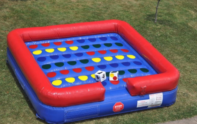 Twister - Giant Inflatable Interactive with Oversized Dice  C20