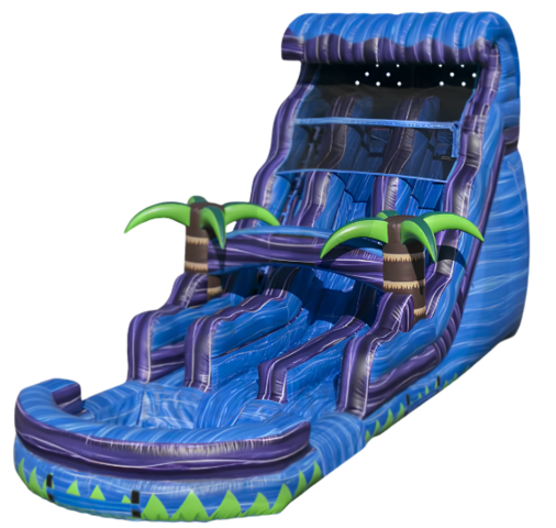 18 ft Wave Runner Double Lane Water Slide