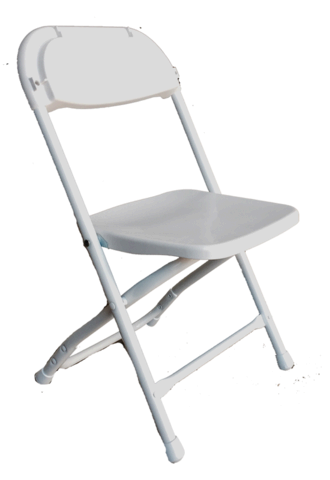 Premium White Folding Chair O1