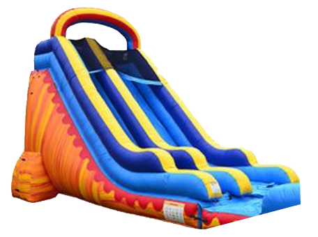 22 ft Arctic Fire Slide 