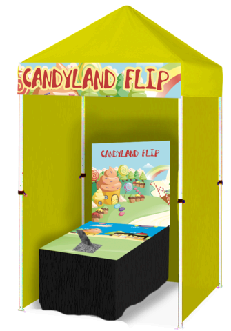 Candyland - Flip Challenge Game Booth