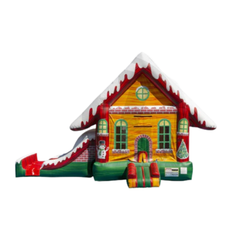 Christmas Cottage Combo with Dual Slide 