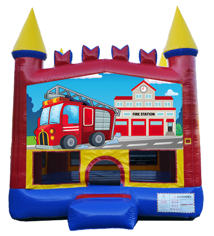 Fire Truck - Bounce House