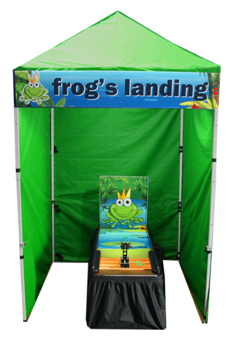 Frog Landing - Flip Challenge Game Booth