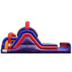 16ft Dual Lane Vortex Slide - Rear Entry 