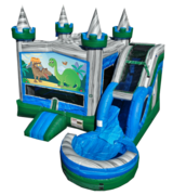 Dino Kingdom Combo with Slide 4-in-1