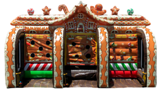 3-in-1 Gingerbread Carnival Game Booth 
