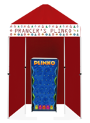 Prancer's Plinko Carnival Game Booth