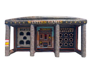 3-in-1 Western Game Booth