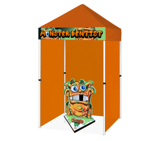 Monster Dentist Carnival Game Booth