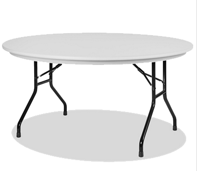 5ft Round Table Plastic