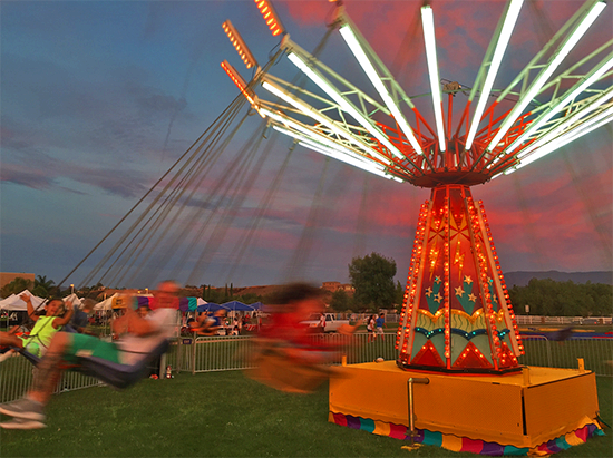 Giant Swings Carnival Ride