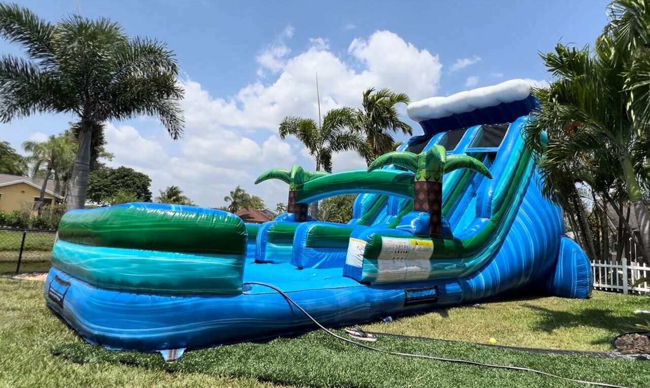 Inflatable water slide rental in Hobe Sound Florida for parties and events Inflatable water slide rental in Hobe Sound Florida for parties and events