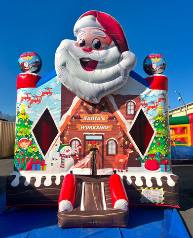 Santa fun house bouncer