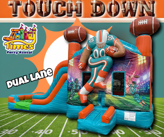 Wet or Dry Touchdown Bouncer Slide combo