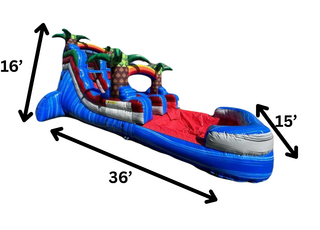 16’ American Tiki Slide