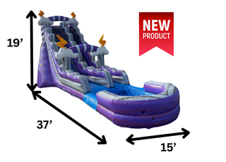 20’ Purple Lightening Slide