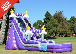 20’ Purple Lightening Slide