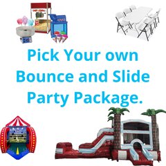 Bounce and Slide Party Package - Up to $150 savings