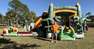 Dino Bouncer Slide