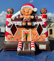 Gingerbread Funhouse Bouncer