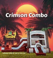 Wet or Dry Crimson Bouncer Slide Combo