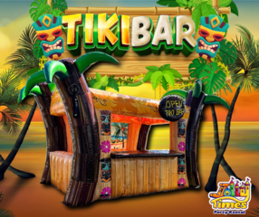 Inflatable Tiki Bar