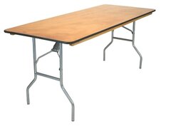 6' banquet Table