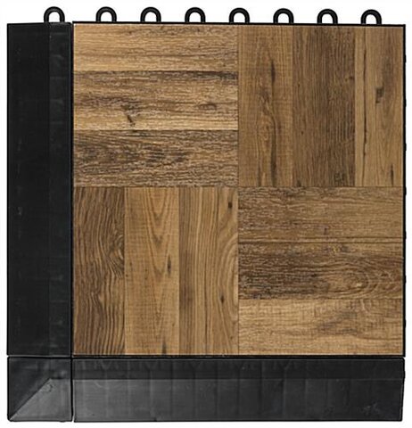 Dance Floor: Indoor 12'x12' Dark Oak Wood