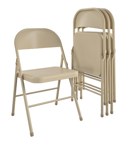 Tan Folding Chairs