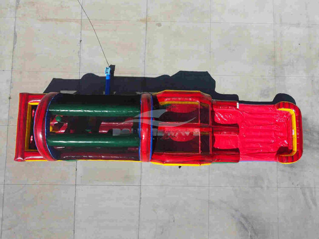 Mega Marble 46ft obstacle course rental in Durham NC