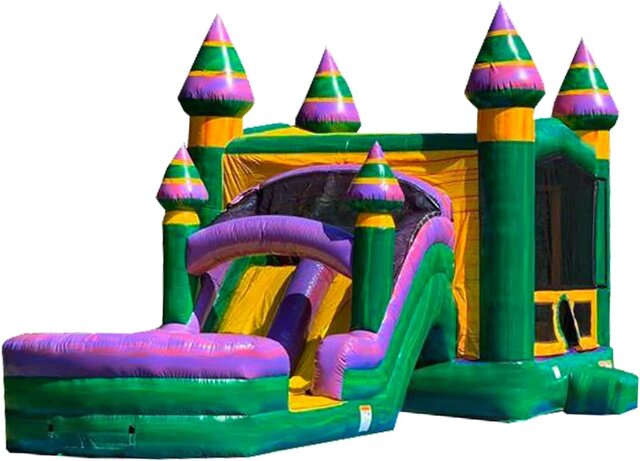 Amazon River Wet Combo inflatable with water slides in Garner, NC