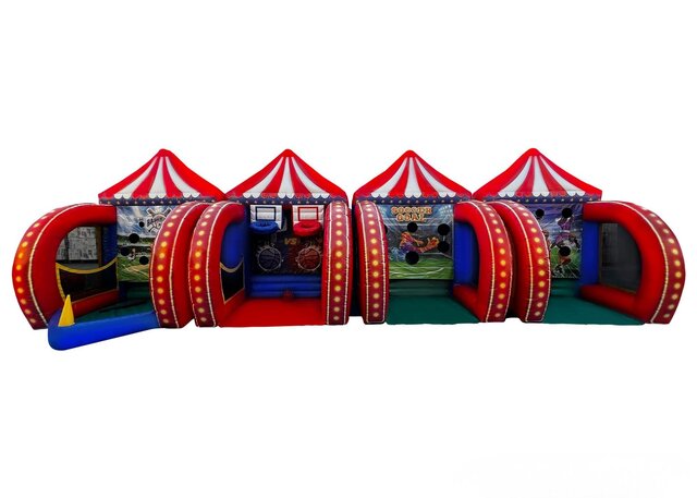 Inflatable Knock Down carnival game rental in Raleigh NC