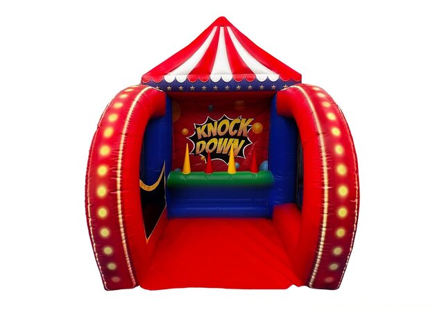 Carnival Knock Down inflatable game rental in Rolesville NC